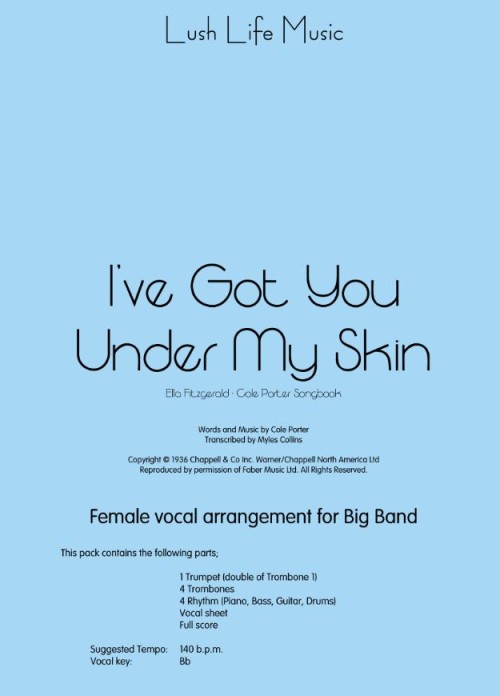 I'VE GOT YOU UNDER MY SKIN (Ella Fitzgerald)